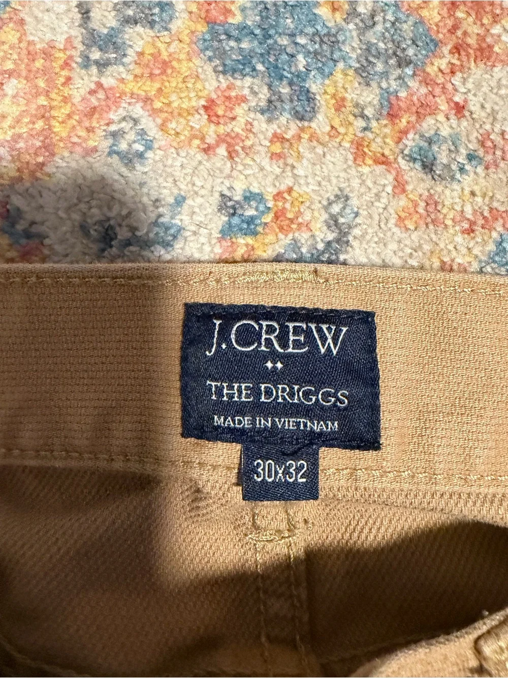 J.Crew Driggs 100% cotton pants